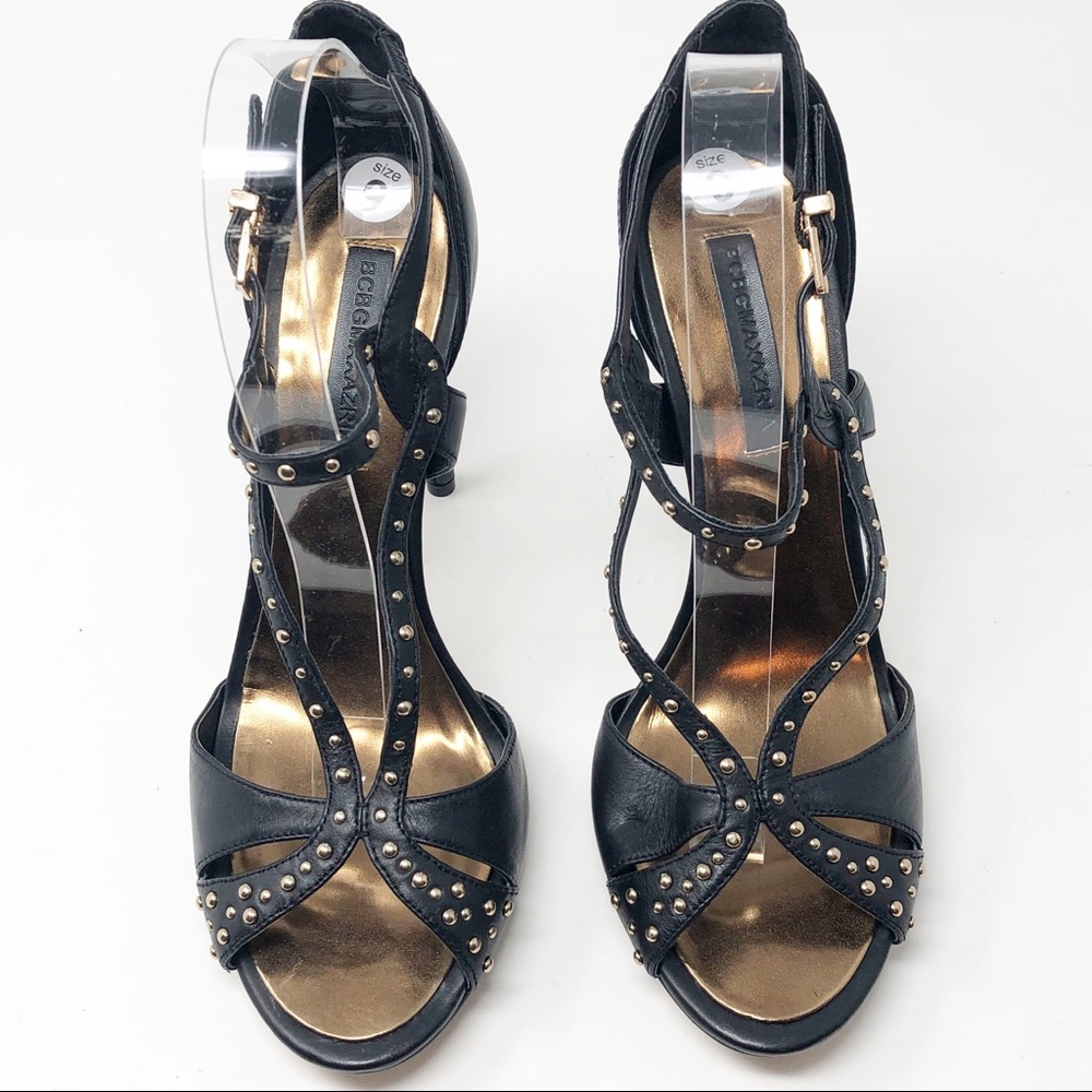BCBG MaxAzria Sz 9 Open Toe Stiletto Heels